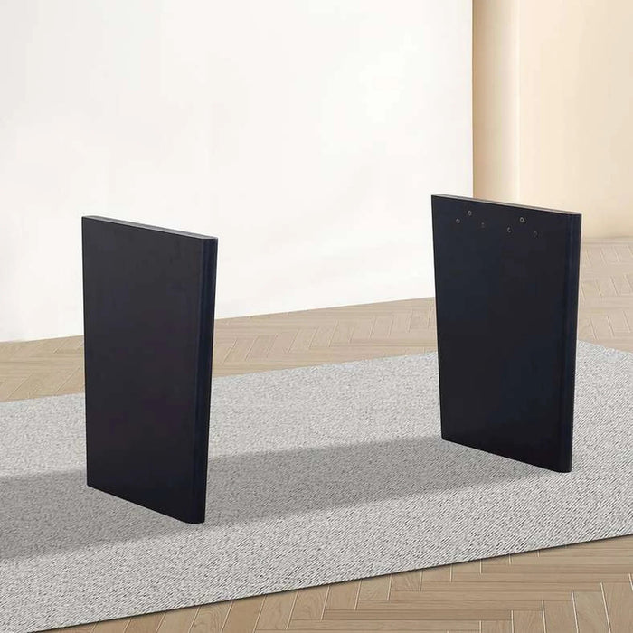 Orion Modular Console Table Leg Veneer - Black Pan Home