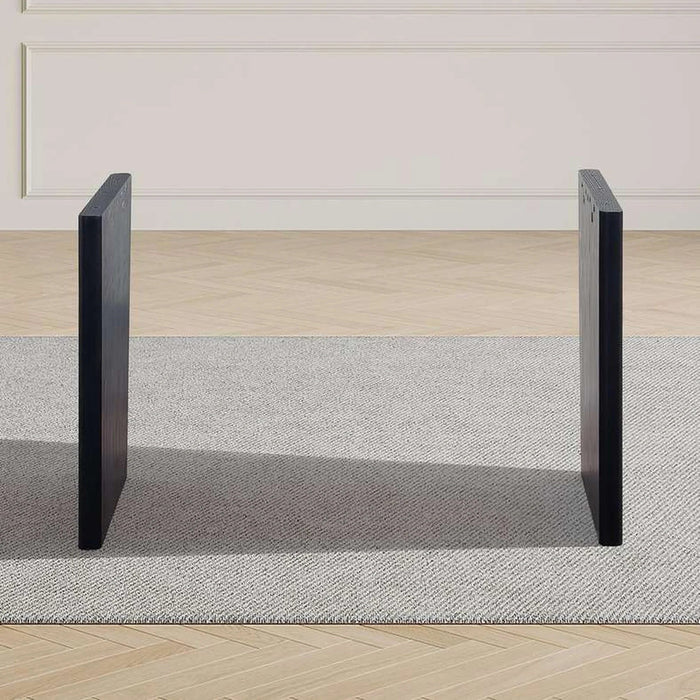 Orion Modular Console Table Leg Veneer - Black Pan Home