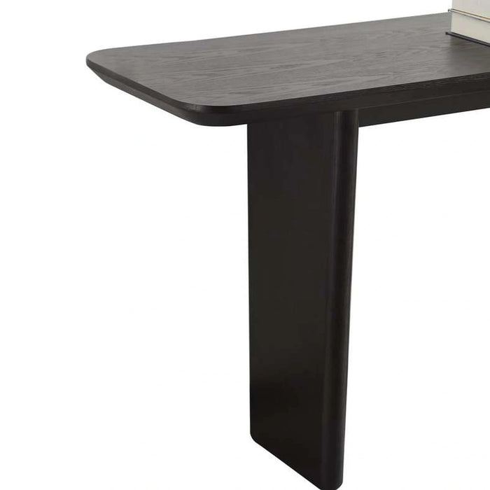 Orion Modular Console Table Leg Veneer - Black Pan Home