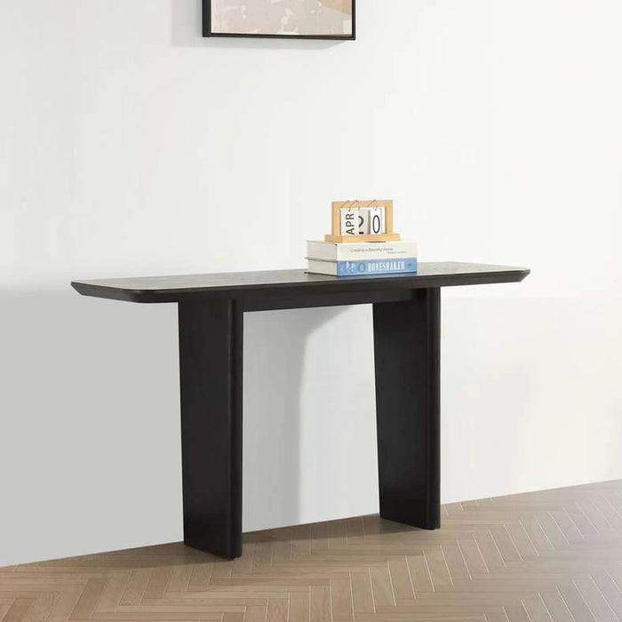Orion Modular Console Table Leg Veneer - Black Pan Home