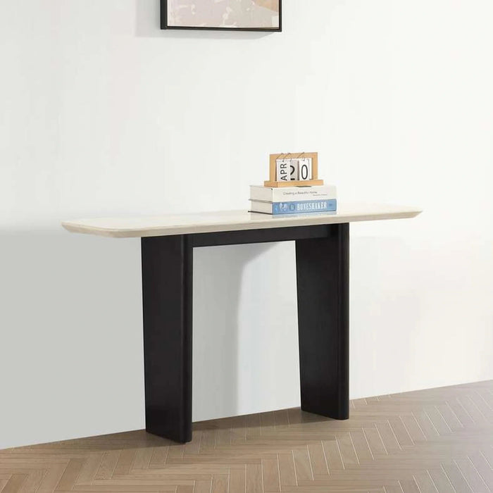 Orion Modular Console Table Leg Veneer - Black Pan Home