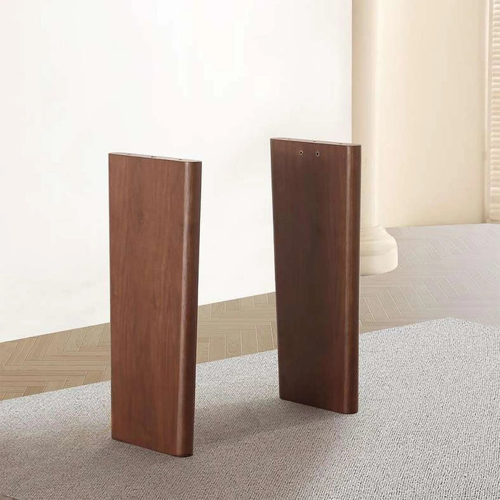 Orion Modular Console Table Leg Veneer - Walnut Pan Home
