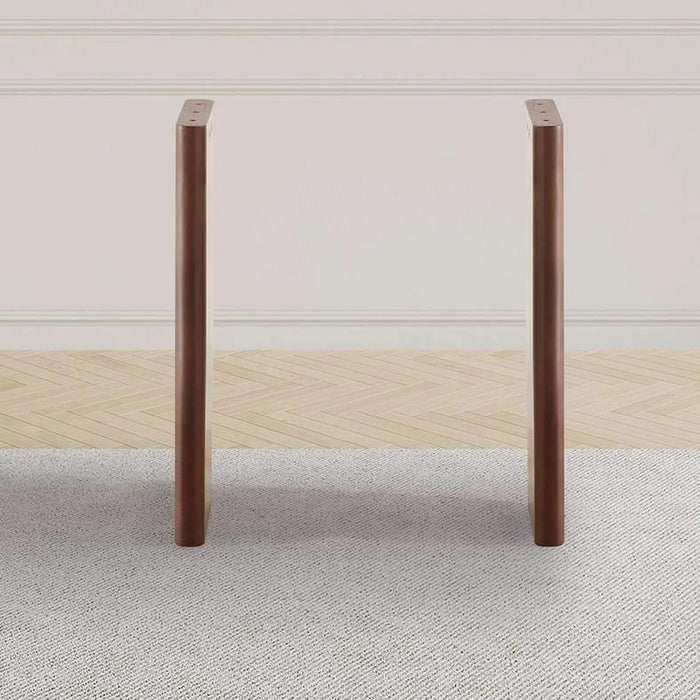 Orion Modular Console Table Leg Veneer - Walnut Pan Home