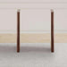 Orion Modular Console Table Leg Veneer - Walnut Pan Home