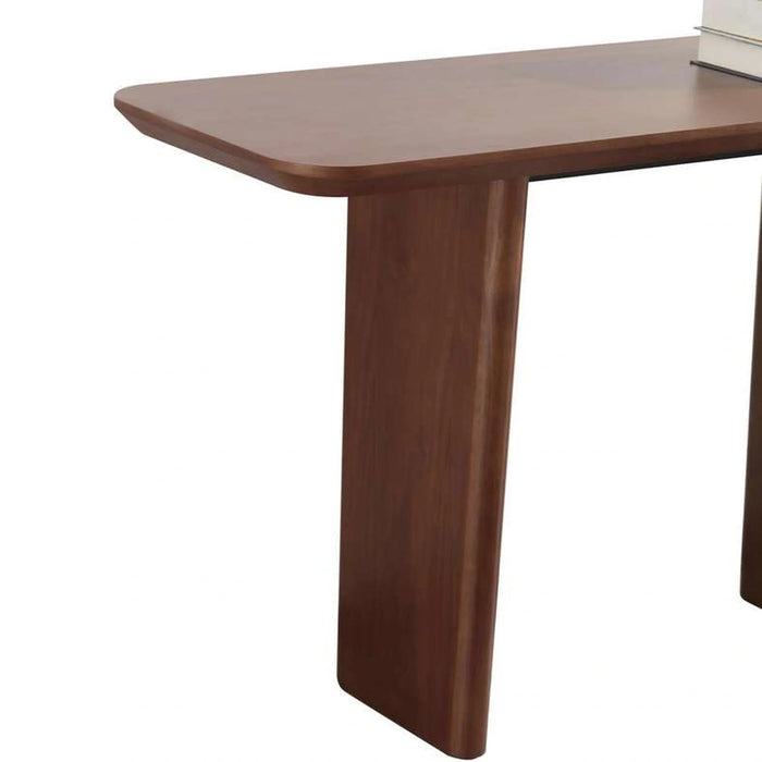 Orion Modular Console Table Leg Veneer - Walnut Pan Home