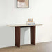 Orion Modular Console Table Leg Veneer - Walnut Pan Home