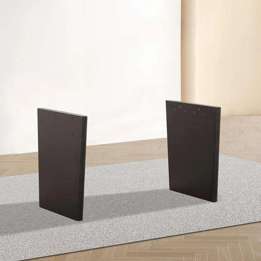 Orion Modular Dining Table Leg Veneer - Black Pan Home