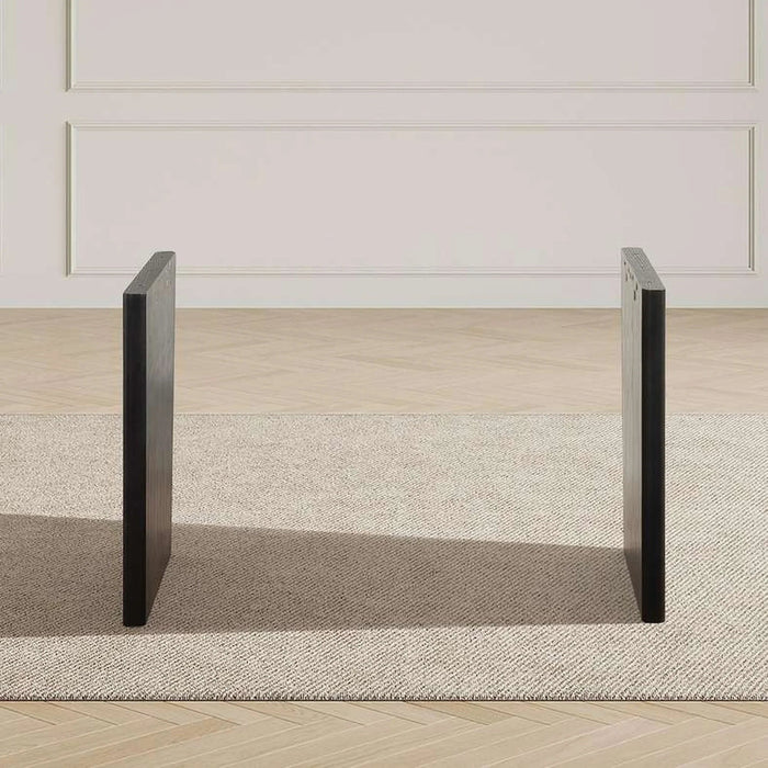 Orion Modular Dining Table Leg Veneer - Black Pan Home