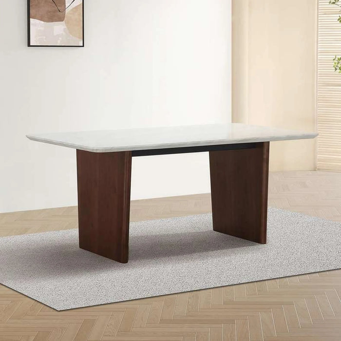 Orion Modular Dining Table Leg Veneer - Walnut