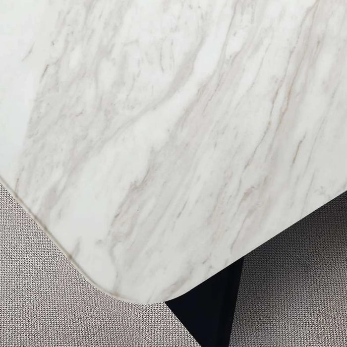 Orion Modular End Table Marble Top - White