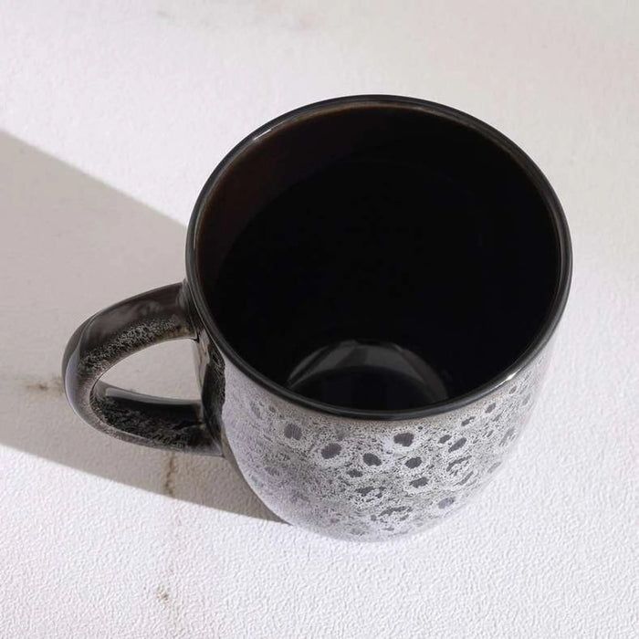 Orion Reactive Glaze Stoneware Mug 350Ml -Black