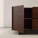 Orion Sideboard With 2 Door 2 Drawer Veneer - Walnut Pan Home