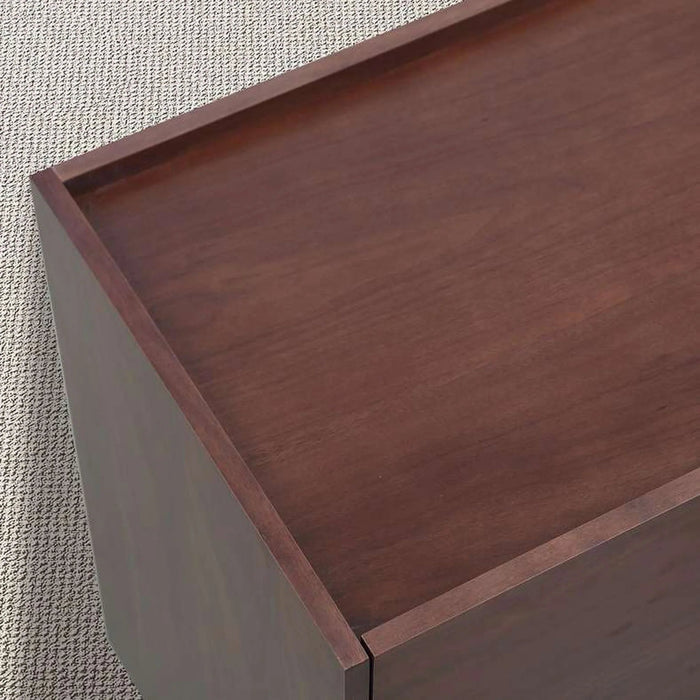 Orion Sideboard With 2 Door 2 Drawer Veneer - Walnut Pan Home