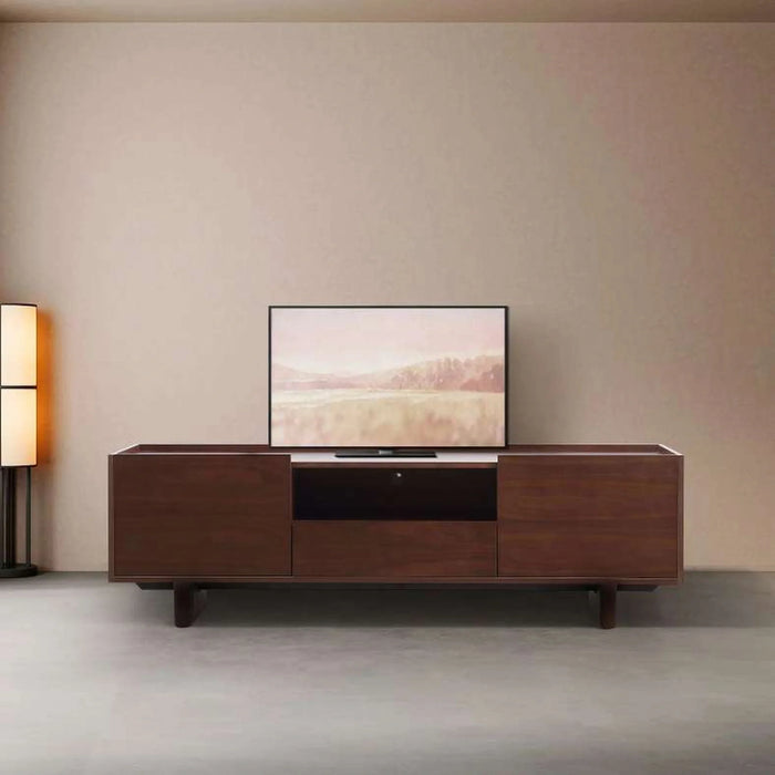 Orion Tv Unit Upto 70 Inches Veneer - Walnut