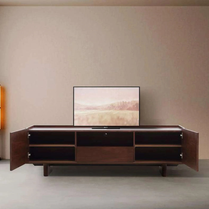 Orion Tv Unit Upto 70 Inches Veneer - Walnut
