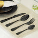 Ornate 16-Piece Cutlery Set -Black Pan Home