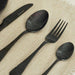 Ornate 16-Piece Cutlery Set -Black Pan Home
