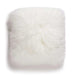 Orra Mongolian Fur Filled Cushion 45X45Cm - Ivory Pan Home