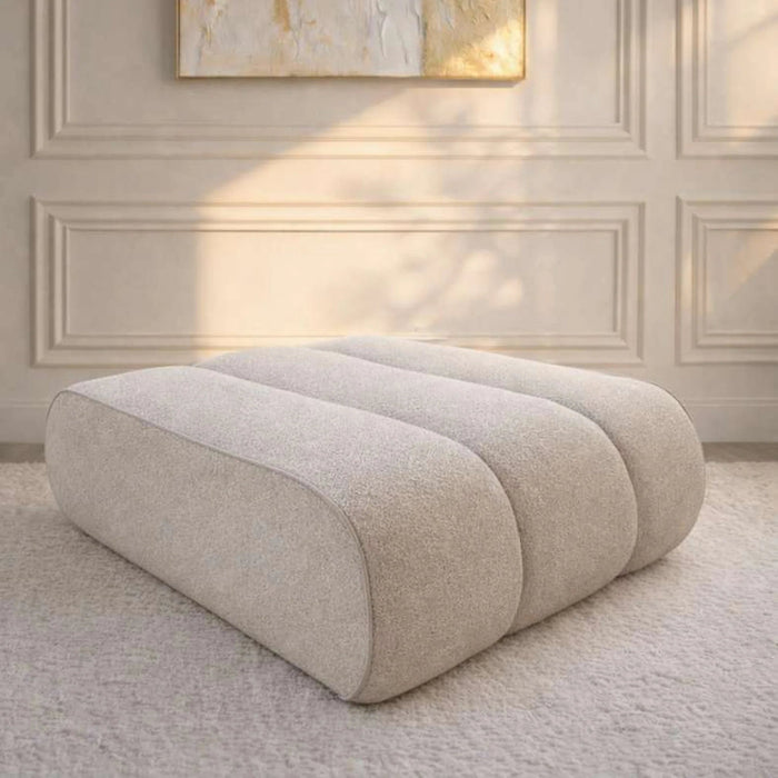 Oru Ottoman- Beige Pan Home