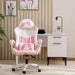 Osborne Gaming Chair - White Pink Pan Home