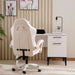 Osborne Gaming Chair - White Pink Pan Home
