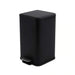 Oscar Metal Pedal Bin 34X27.6X44Cm 20L - Black Pan Home