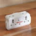 Oshtraco 2 Way Universal + X2Pin Socket 6Cm - White Pan Home