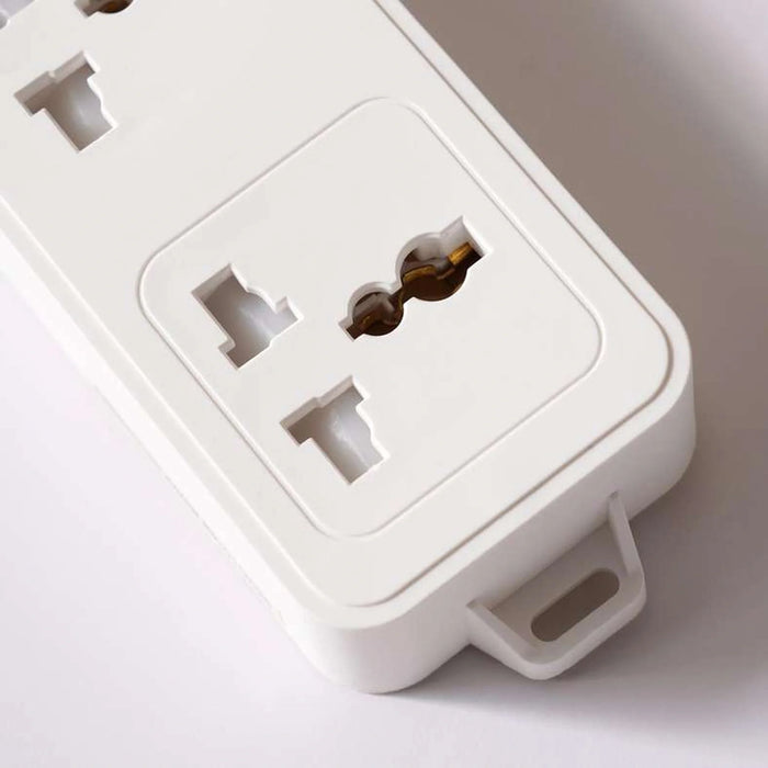 Oshtraco 3-Way Universal Extension With 1.5M Cable - White