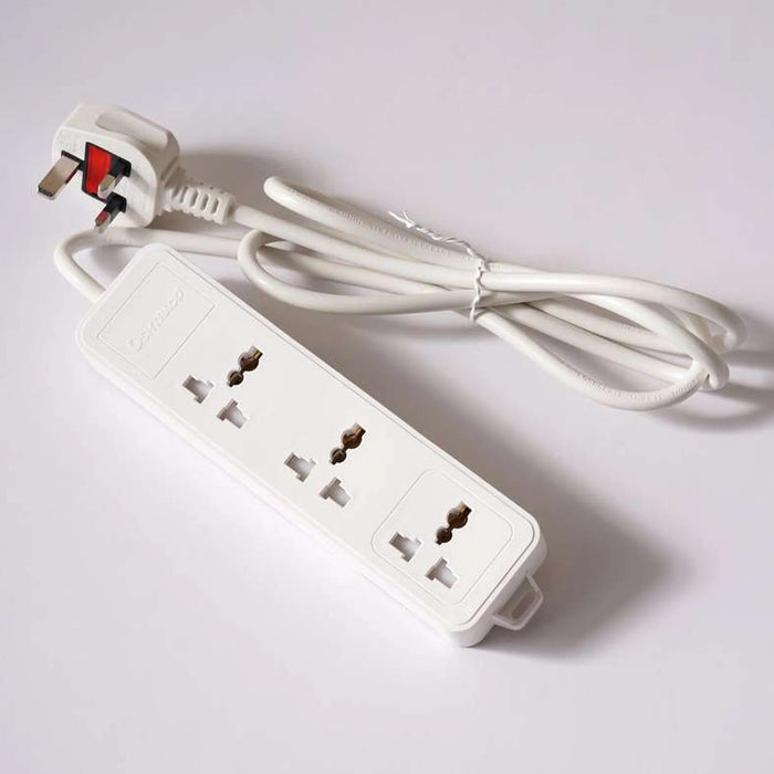 Oshtraco 3-Way Universal Extension With 1.5M Cable - White