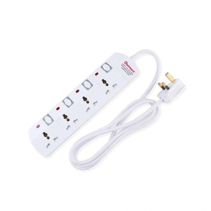 Oshtraco 4-Plug Universal Extension 1.5M Cable