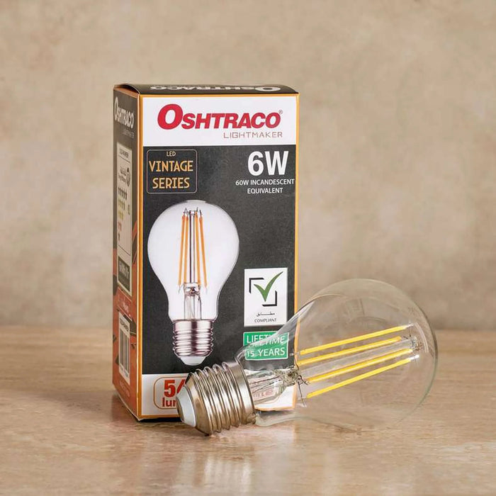 Oshtraco 6W Filament Bulb E27