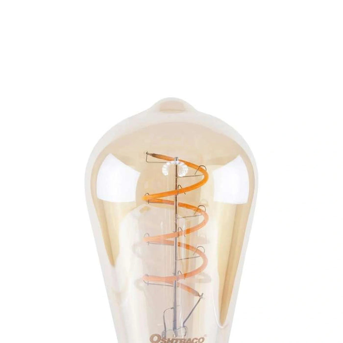 Oshtraco E27 Led Vintage Bulb 6W 540Lumens - Amber Pan Home