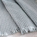 Oslo Chennile Baby Blanket 75X100Cm - Blue Pan Home