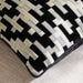 Oslo Jacquard Filled Cushion 50X50Cm Black Pan Home