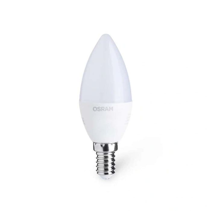 Osram 4.9W E14 Candle Bulb Frosted Warm White