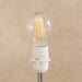 Osthraco 12W E27 A60 Dimmable Filament Bulb Warm White 6X6X12.5Cm - Clear Pan Home