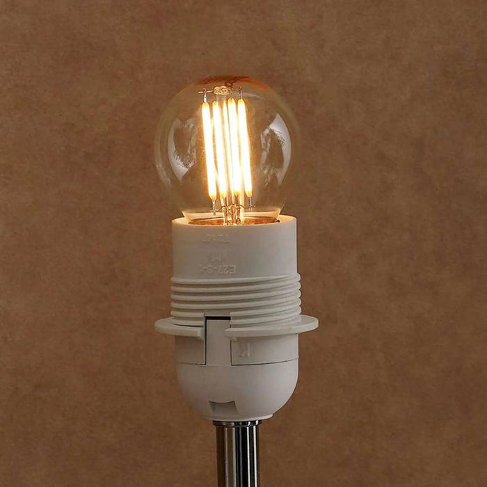 Osthraco 3W E27 P45 Vintage Filament Bulb 2700K Warm White 5X5X9Cm - Clear Pan Home