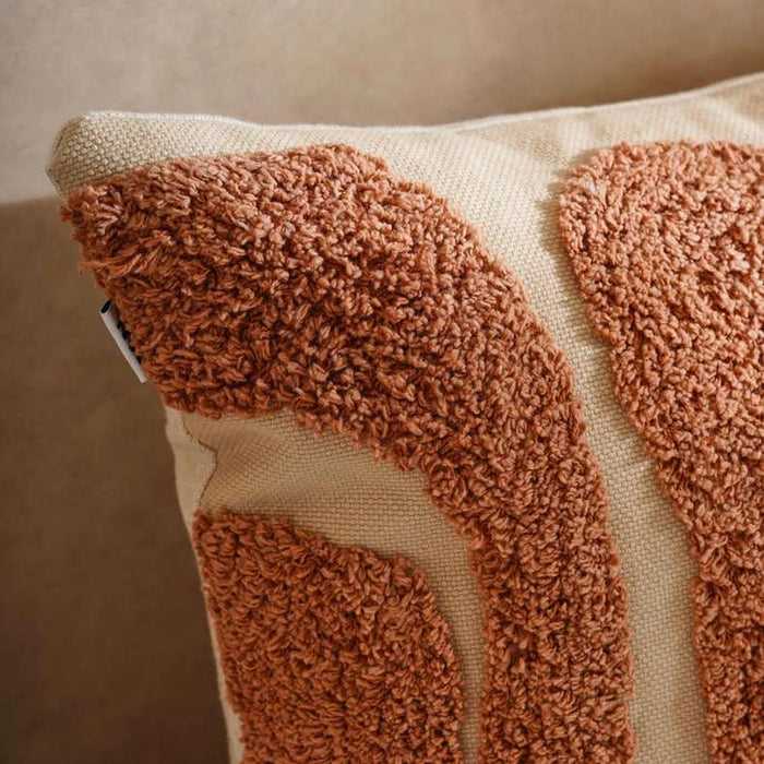 Osvaldo Tufted Down Alt Filled Cushion 40X60Cm - Rust