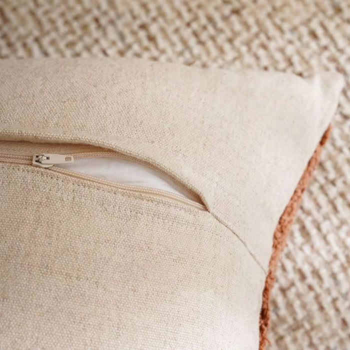 Osvaldo Tufted Down Alt Filled Cushion 40X60Cm - Rust