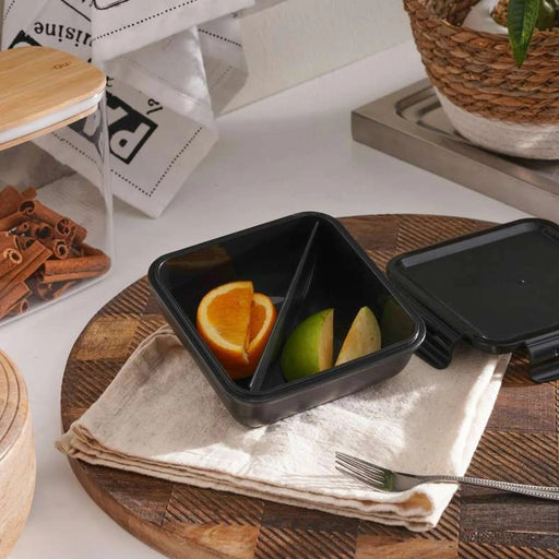 Ou Hermetic Lunch Box 15X14X5.5Cm -Black Pan Home