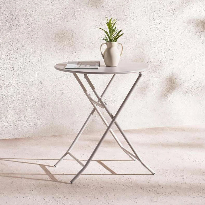 Outdoor Cirque  Foldable Table - Grey