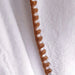 Oyster Stich Premium Turkish Cotton Shawl Collar Bathrobe -L/Xl- White/Beige Pan Home