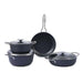 Ozo 7-Piece Cookware Set - Grey Pan Home