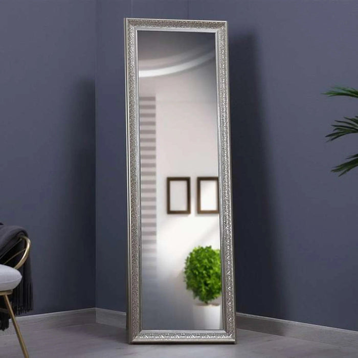 Palampore Cheval Mirror Gold 162X52Cm Pan Home