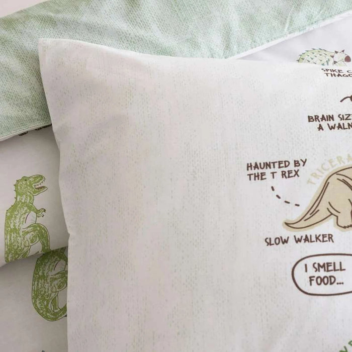 Paleontology 2-Piece Comforter Set 135X220Cm-Green