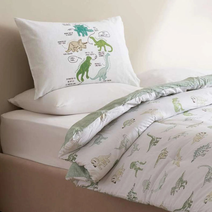 Paleontology 2-Piece Comforter Set 160X220Cm-Green