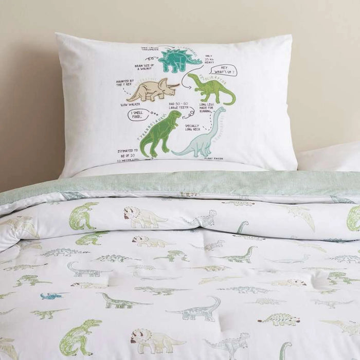 Paleontology 2-Piece Comforter Set 160X220Cm-Green