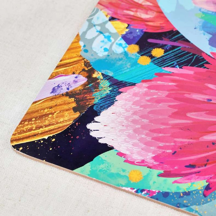 Palette 4Piece Corkback Placemat Set 30X40Cm - Multi