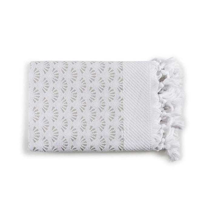 Palm  Allover Jacquard 700 Gsm Bath Towel 70X140 Cm   Cm - Beige