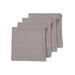 Paloma 4-Piece Napkin Set 45X45Cm - Natural Pan Home